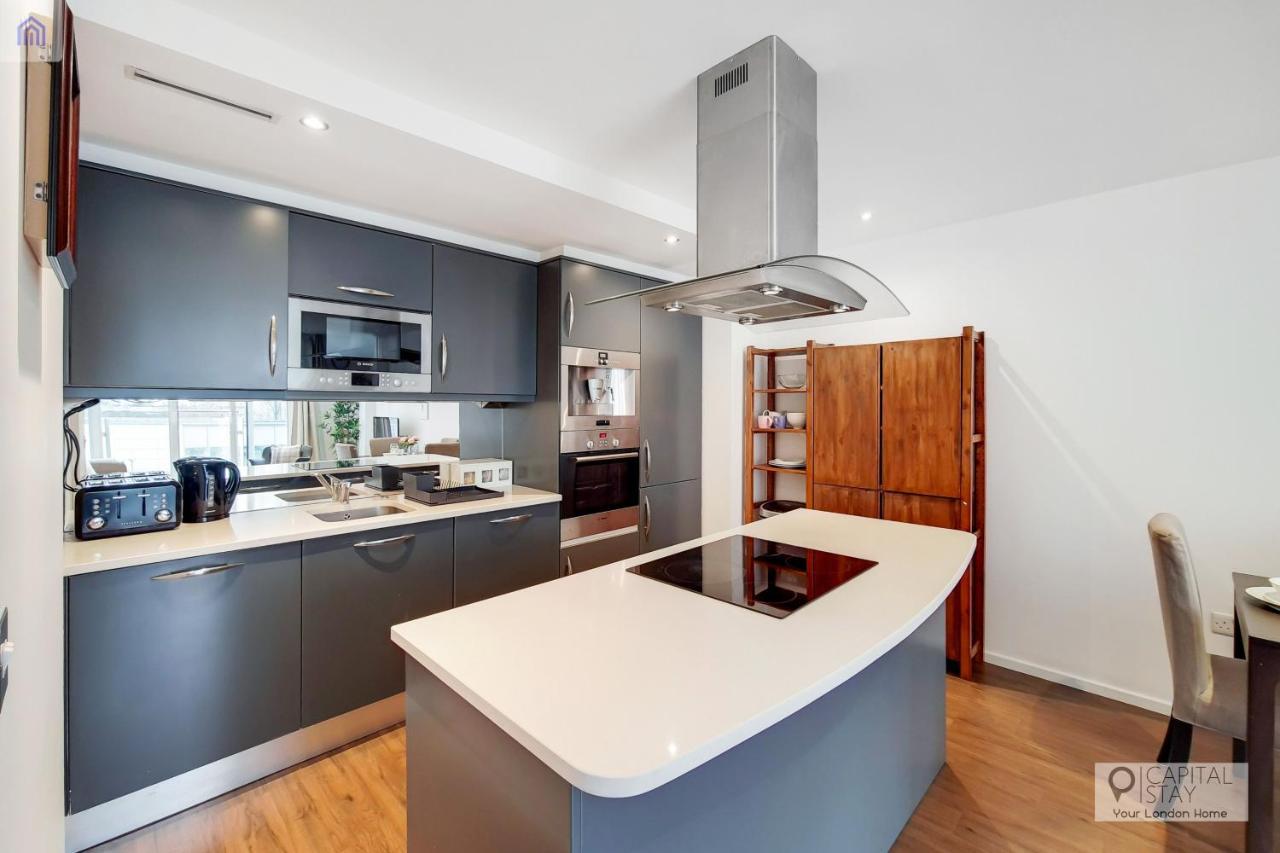 Fully Serviced Two Bed Apartment By Excel & O2 لندن المظهر الخارجي الصورة