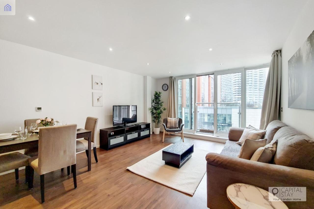 Fully Serviced Two Bed Apartment By Excel & O2 لندن المظهر الخارجي الصورة