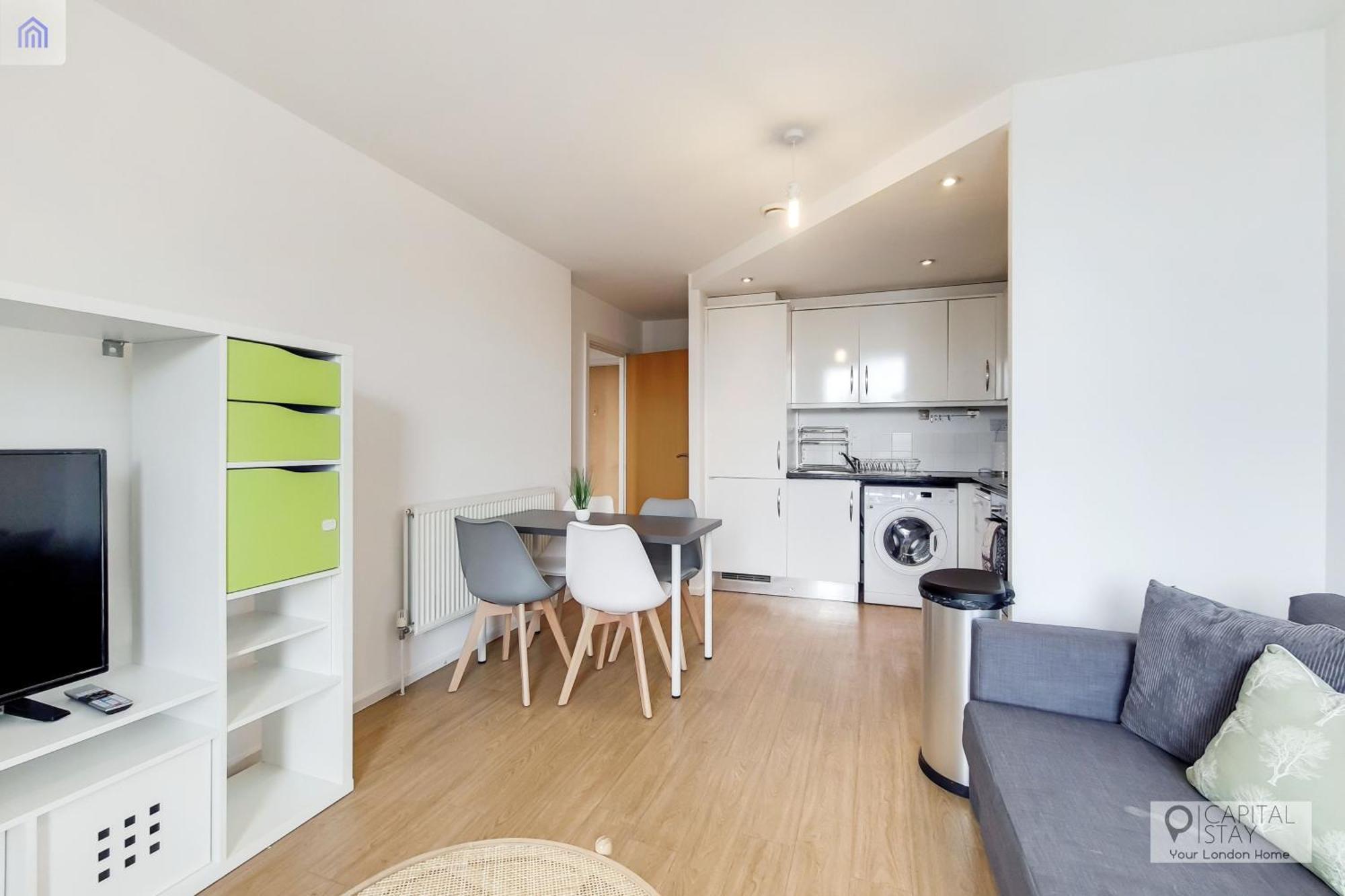 Fully Serviced Two Bed Apartment By Excel & O2 لندن المظهر الخارجي الصورة