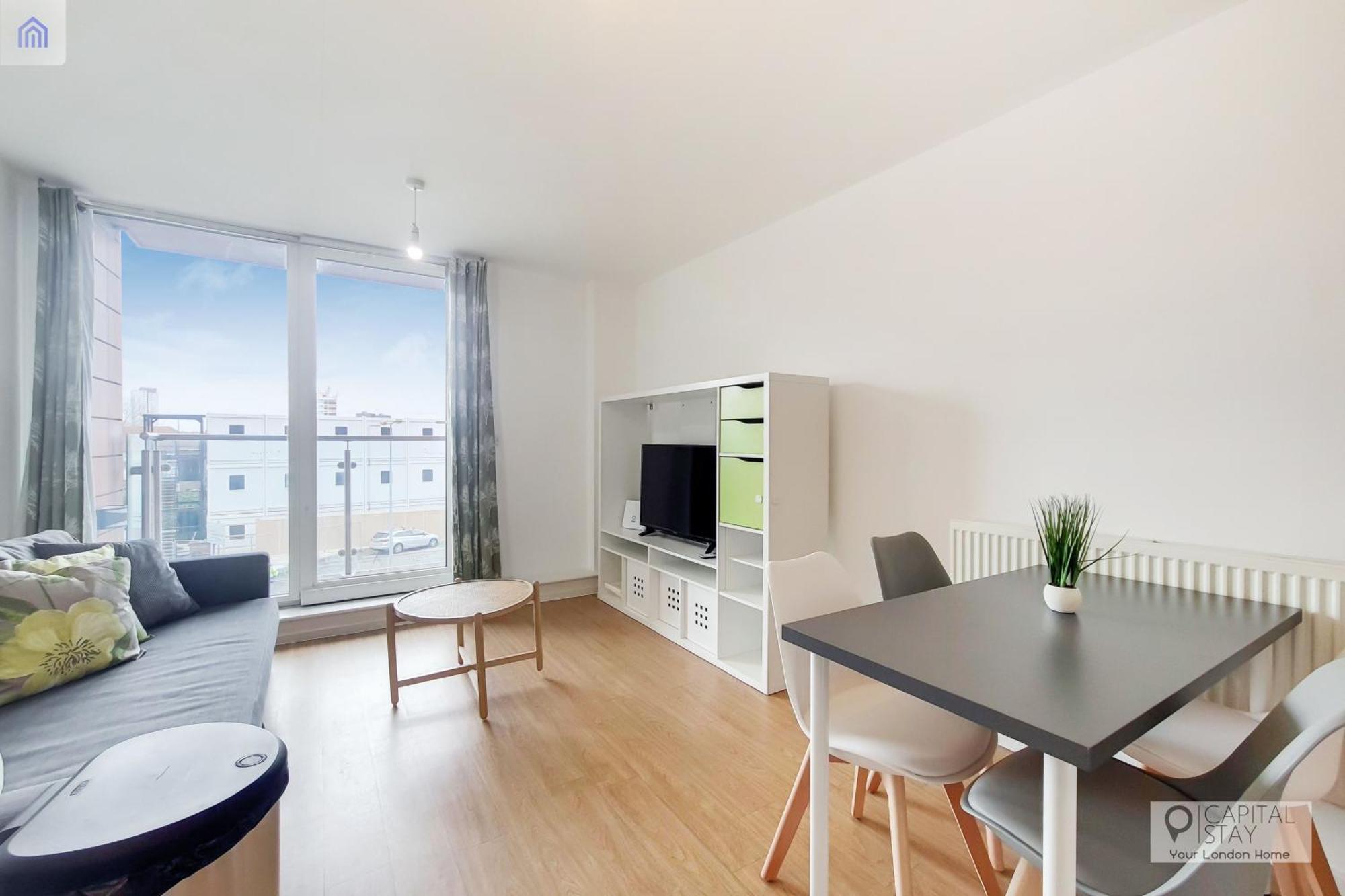 Fully Serviced Two Bed Apartment By Excel & O2 لندن المظهر الخارجي الصورة