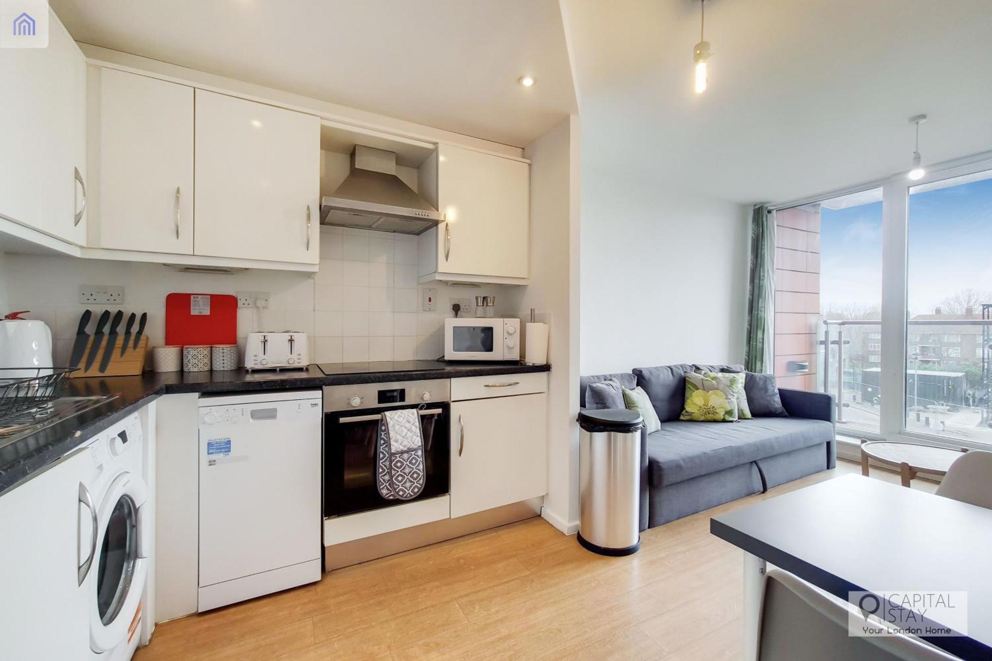 Fully Serviced Two Bed Apartment By Excel & O2 لندن المظهر الخارجي الصورة