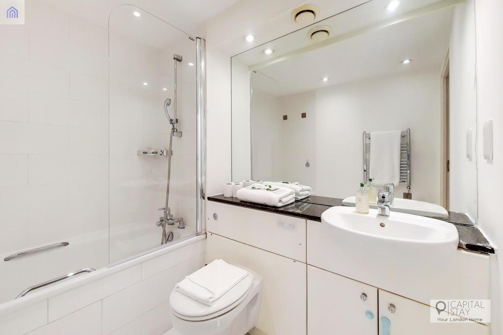 Fully Serviced Two Bed Apartment By Excel & O2 لندن المظهر الخارجي الصورة